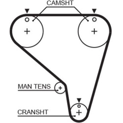  paskirstymo diržas <small>PowerGrip™</small>