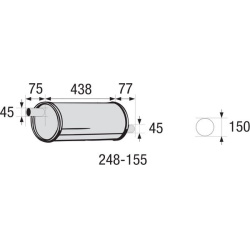  vidurinis duslintuvas, universalus