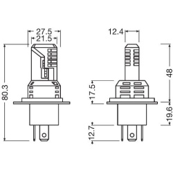  lemputė, priekinis žibintas <small>LEDriving® HL EASY</small>