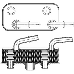  alyvos aušintuvas, automatinė transmisija <small>BEHR</small>