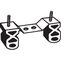  guminė juosta, išmetimo sistema