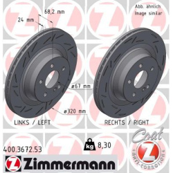  stabdžių diskas (1vnt) <small>BLACK Z</small>