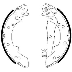  stabdžių trinkelių komplektas