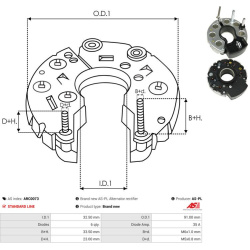  lygintuvas, kintamosios srovės generatorius <small>AS</small>