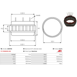  Statorius, generatorius