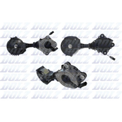  įtempiklio svirtis, V formos rumbuotas diržas