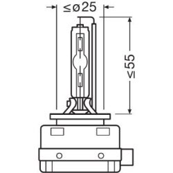  lemputė, priekinis žibintas <small>XENARC® ORIGINAL</small>
