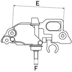  reguliatorius, kintamosios srovės generatorius