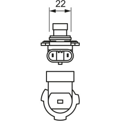  lemputė, priekinis žibintas <small>