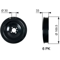  skriemulys, alkūninis velenas <small>DriveAlign™</small>