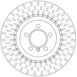  stabdžių diskas (1vnt) <small>TRW SINGLE</small>