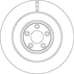  stabdžių diskas (1vnt) <small>TRW SINGLE</small>