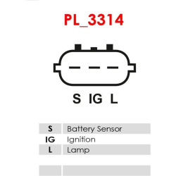  kintamosios srovės generatorius <small>Brand new AS-PL</small>