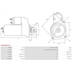  starteris <small>Brand new Bosch</small>