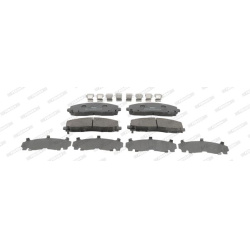  stabdžių trinkelių rinkinys, diskinis stabdys <small>PREMIER ECO FRICTION</small>