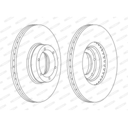  stabdžių diskas (1vnt) <small>PREMIER Coat+ disc</small>