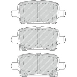  stabdžių trinkelių rinkinys, diskinis stabdys <small>PREMIER ECO FRICTION</small>
