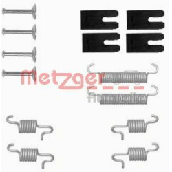  priedų komplektas, stovėjimo stabdžių trinkelės