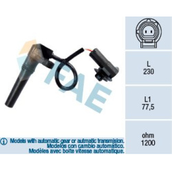  RPM jutiklis, automatinė transmisija