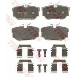  stabdžių trinkelių rinkinys, diskinis stabdys <small>COTEC</small>