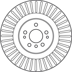  stabdžių diskas (1vnt) <small>TRW SINGLE</small>