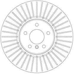  stabdžių diskas (1vnt) <small>TRW SINGLE</small>